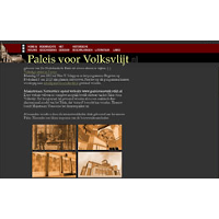 Website Paleis voor Volksvlijt
